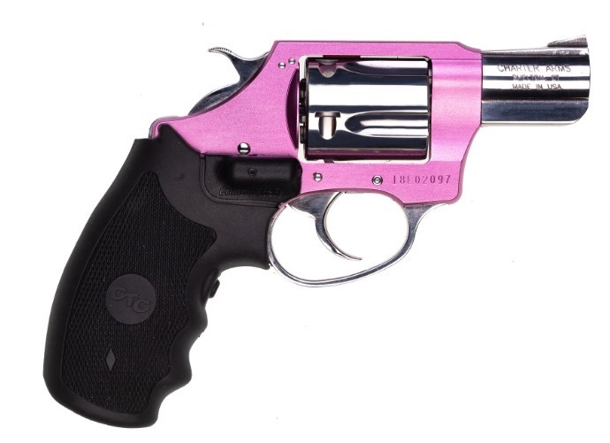 CHARTER ARMS CHÍC LADY .38 SPL. ALUMINUM 5 SHOT 2IN FIXED STANDARD PINK HI-POLISH 53832 - Win Repeating Arms Promotion